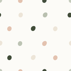 boho style dots set icon pattern