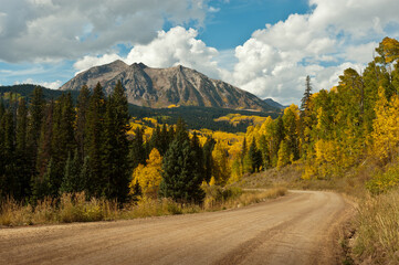 Kebler Pass Road to East Beckwith Mountain