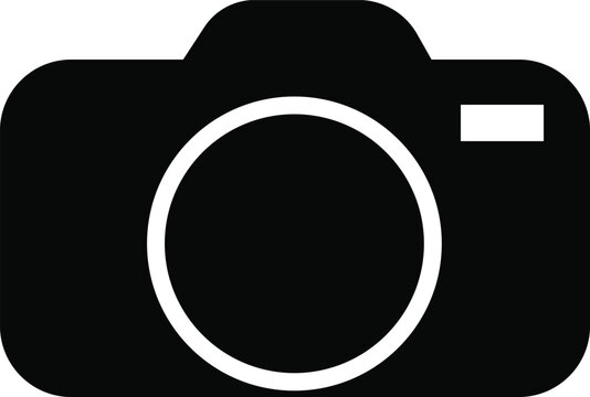 Camera icon set. Photo camera in flat style. Vector, Photo camera doodle icon