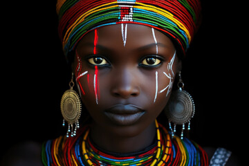 Exquisite South Sudanese Female Portrait