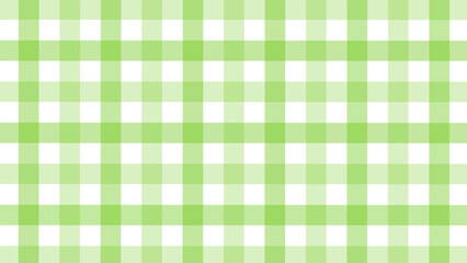 Green plaid fabric texture as a background