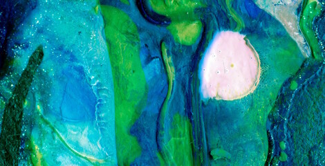 Mesmerizing Ink Flow Pattern: A Visual Symphony