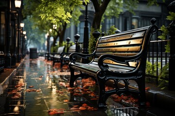 Rainy Weather: Autumn Wet, Water, Drops, September&ndash; Embracing Umbrellas, Puddles, Storms, Drizzle, and the Allure of a Rainy Day, Gray Overcast Skies, Misty Raincoat Moments, and the Nature Landscape