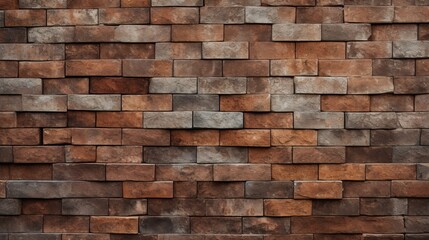 Fototapeta premium Brick wall texture. Background generated ai.