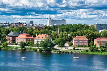 Fototapeta na wymiar Stockholm City View