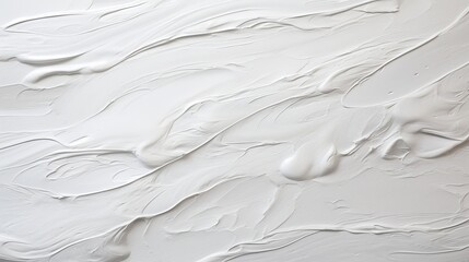Obraz premium White paint strokes texture.