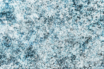 Paint splash texture. Graffiti background. Spray pattern. Blue paint blob pattern. White paint leak background. Grunge stains. Paint splatter texture.