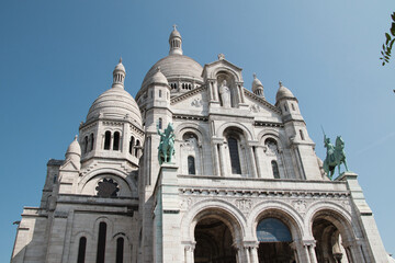 Fototapeta na wymiar Basílica del Sacre Coeur, París