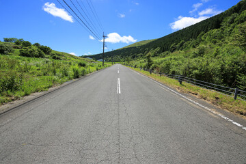 愛媛県西予市　大野ヶ原の風景