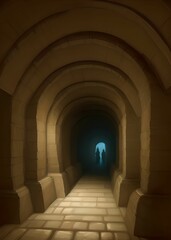 Naklejka premium The dark hall 04