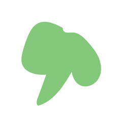 Colorful abstract shape vector 