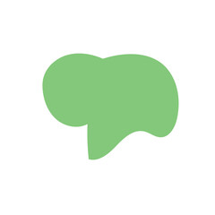 Colorful abstract shape vector 