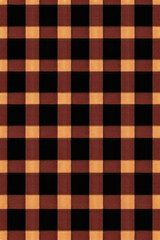 Portrait of brown checker style pattern, Generative AI