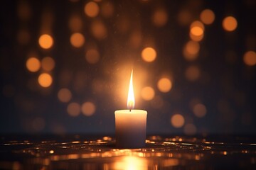 candles in the night, Generative AI