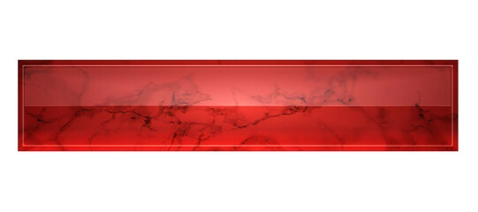 大理石模様の赤色のバナー
