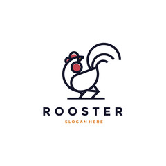 rooster logo vector