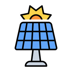 Solar Energy Icon