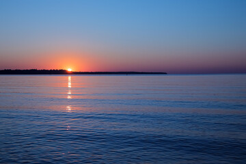 lake superior sunset