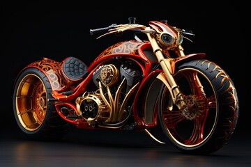 Chopper Motorcycle