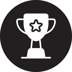 trophy glyph icon