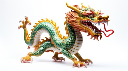 Fototapeta na wymiar chinese dragon statue
