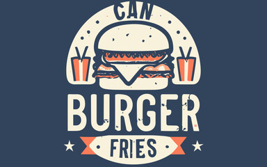 its an burger vector illustration