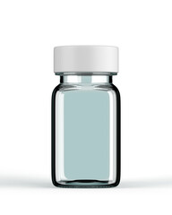Jar bottle isolate on transparent background, PNG file