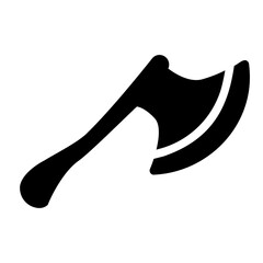 Fototapeta premium axe Solid icon