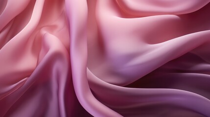 Obraz premium Silk fabric, AI generated Image