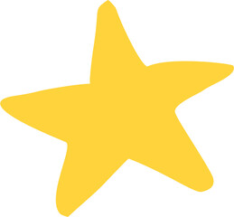 Hand drawn cute sticker