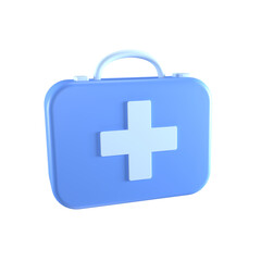 3d icon First Aid Kit, 3d illustration, 3d element, 3d rendering.
