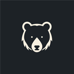 logo of bear, vector art