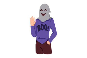 Halloween Scary Character Design Illustration