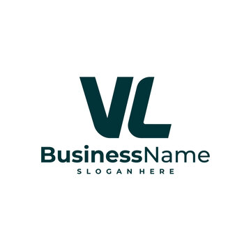 Letter VL logo design vector. Luxury VL logo design template concept