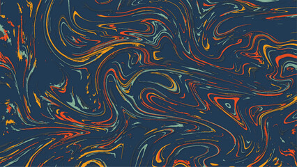 Pastel Repeat Creative Graphic Wave. Vintage Seamless Vintage Vector Design. Light Repeat Grunge Paint Wallpaper. Rust Seamless Modern Paint Pattern. Bright Seamless Agate.