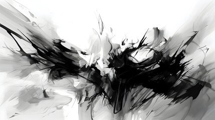 brush paint and drawing graphics. ink set the texture. abstract line splatter isolated. isolated grunge splash artistic. black and white abstract texture background