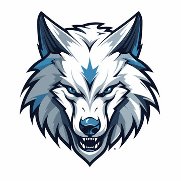 wolf head mascot