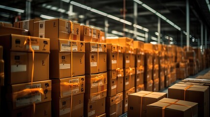 Box in warehouse