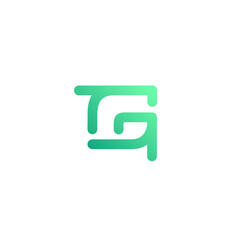G Green Logo Design. Letter G Simple Design