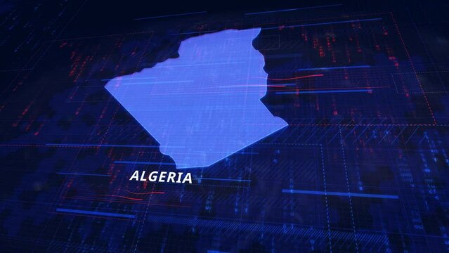 HUD algeria digital map
