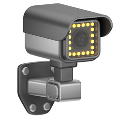 3d icon CCTV Camera, 3d illustration, 3d element, 3d rendering.