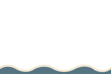 Abstract of background vector. Design landscape illustrations of line wave of blue background. Design print for illustration, magazine, cover, card, background, wallpaper. Set 1