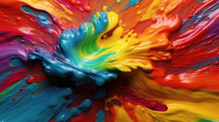 Colorful painting background