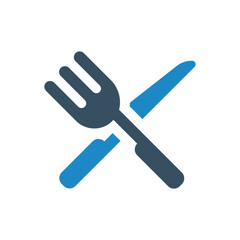 fork icon vector illustration