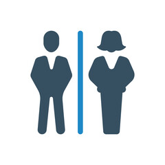 restroom icon vector illustration