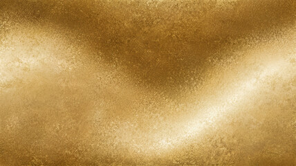 Fototapeta na wymiar Gold foil texture background with highlights and uneven surface