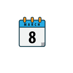 Date calendar vector icon logo design template