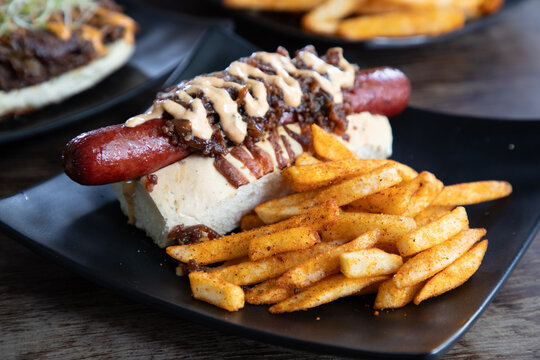 Alimento con comida y carne