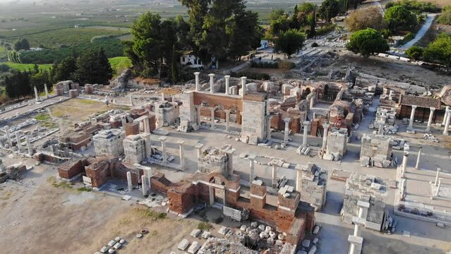 Ephesus St Balastica Ruins 