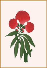 Mughal flower, motif design, flower vector, floral vector, vector design , art, pencil art,